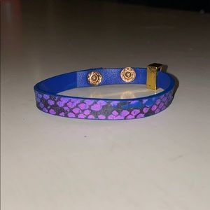 Erimish Snakeskin Cuff Bracelet